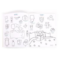 Libro di 125 adesivi - Les Popipop - Moulin Roty