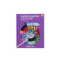 Cartoncini Scratch & Art - Les Toupitis - Moulin Roty