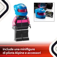 Lego Speed Champions 77248 - Auto da Corsa BWT Alpine F1 Team A524 - LEGO