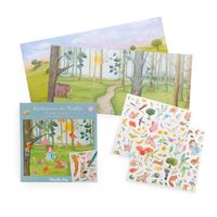 Set adesivi riposizionabili -  Les Rosalies - Moulin Roty