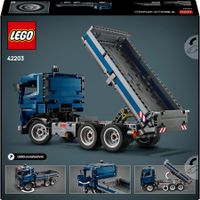Lego Technic 42203 - Autocarro con Cassone Ribaltabile - LEGO