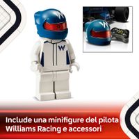 Lego Speed Champions 77249 - Auto da Corsa F1 Williams Racing FW46 - LEGO