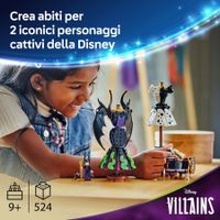 Lego Disney 43262 - Abiti di Malefica e Crudelia De Mon - LEGO