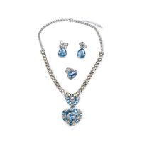 Parure Gioielli Marilyn Azzurro - Great Pretenders