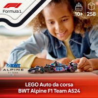 Lego Speed Champions 77248 - Auto da Corsa BWT Alpine F1 Team A524 - LEGO