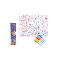 Set da colorare riutilizzabile  - Les Toupitis - Moulin Roty