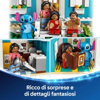 Lego Disney 43268 - Casa sulla Spiaggia di Lilo e Stitch - Disney Stitch, LEGO