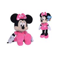 Peluche morbido Minnie con abito fucsia 25 cm - Disney