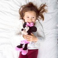 Peluche morbido Minnie con abito fucsia 25 cm - Disney