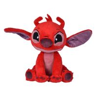 Peluche morbido Leroy pelliccia rossa 25 cm - Disney Stitch