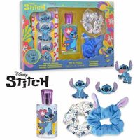Stitch Gift Set Eau De Toilette 100ML + Toppe Termoadesive + Scrunchies - Disney Stitch
