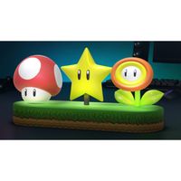 Lampada Icons Super Mario simbols 15 cm, da collezione - Super Mario