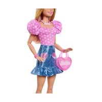 Barbie Grande Amica – Bambola Gigante 71 cm con Look Country Chic e Accessori Inclusi - Barbie