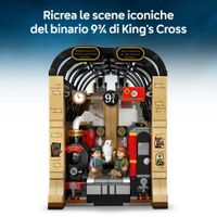 LEGO Harry Potter 76450 Book Nook Hogwarts Express: treno, 4 personaggi - Harry Potter, LEGO