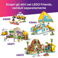 LEGO Friends 42658 Pool Party unicorno: 2 mini bamboline, gatto - LEGO