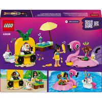 LEGO Friends 42658 Pool Party unicorno: 2 mini bamboline, gatto - LEGO
