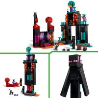 LEGO Minecraft 21279 2in1 Torre Enderman: modulare, 6 personaggi - LEGO, Minecraft