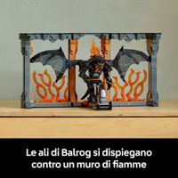 LEGO Icons 10367 Book Nook Balrog, Il Signore degli Anelli - LEGO