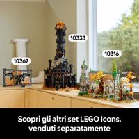 LEGO Icons 10367 Book Nook Balrog, Il Signore degli Anelli - LEGO