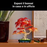 LEGO Botanicals 10348 Bonsai acero rosso - LEGO