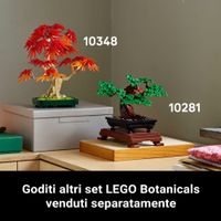 LEGO Botanicals 10348 Bonsai acero rosso - LEGO