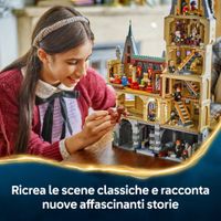 LEGO Harry Potter 76454 Hogwarts: Torre scalinata, modulare - Harry Potter, LEGO