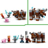 LEGO Minecraft 21278 Avamposto saccheggiatore: fortezza, razziatore - LEGO, Minecraft