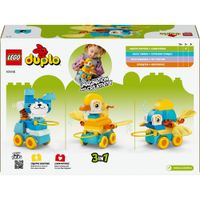 LEGO Duplo 10448 Animali su Ruote 3in1: anatra, pesce, cane - LEGO