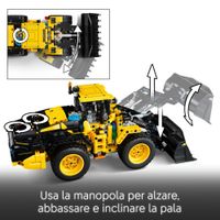 LEGO Technic 42209 - Ruspa pala gommata Volvo _120 electric - LEGO