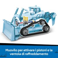 LEGO City 60466 Bulldozer giallo: veicolo cantiere, 3 minifigure - LEGO