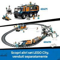 LEGO City 60469 Stazione centrale: veicolo, ascensore, binario - LEGO