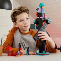 LEGO Minecraft 21279 2in1 Torre Enderman: modulare, 6 personaggi - LEGO, Minecraft