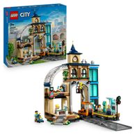 LEGO City 60469 Stazione centrale: veicolo, ascensore, binario - LEGO