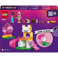 LEGO Friends 42665 Parco giochi cuccioli: scivolo, 2 mini bamboline - LEGO