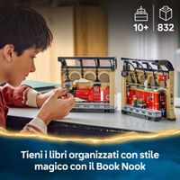 LEGO Harry Potter 76450 Book Nook Hogwarts Express: treno, 4 personaggi - Harry Potter, LEGO