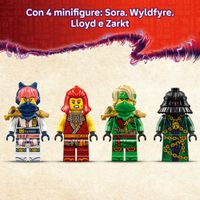 LEGO Ninjago 71842 Rontu Drago Maestro: snodabile, 3 minifigure - LEGO