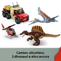 LEGO Jurassic World 76976 Missione aerea con Spinosauro - Jurassic World, LEGO