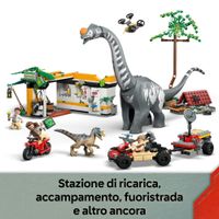 LEGO Jurassic World 76973 Raptor e Titanosauro in fuga - Jurassic World, LEGO