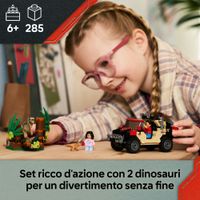 LEGO Jurassic World 76972 Fuga dal Raptor in fuoristrada - Jurassic World, LEGO