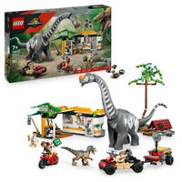 LEGO Jurassic World 76973 Raptor e Titanosauro in fuga - Jurassic World, LEGO