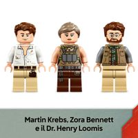 LEGO Jurassic World 76973 Raptor e Titanosauro in fuga - Jurassic World, LEGO