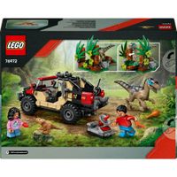 LEGO Jurassic World 76972 Fuga dal Raptor in fuoristrada - Jurassic World, LEGO