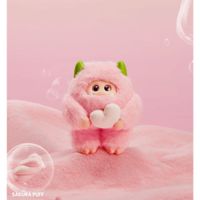 Peluche portachiavi Giggle Monster 12,5 cm, collezionabile, in blind box con personaggio raro - Giggle Monster