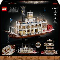 LEGO Ideas 21356 Battello A Vapore Fluviale - LEGO