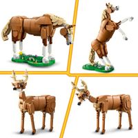 LEGO Creator 31166 Cavallo 3 in 1 Trasformabile in Orso O Cervo - LEGO