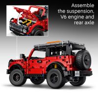 LEGO Technic 42213 Suv Ford Bronco con Motore V6 e Sterzo - LEGO
