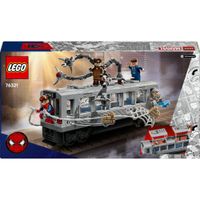 LEGO Marvel 76321 Spider-Man vs Doc Ock Sul Treno con 4 Minifigure - LEGO, Marvel