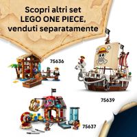 LEGO One Piece 75638 Battaglia Ad Arlong Park con 5 Figure - One Piece, LEGO