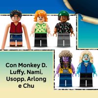 LEGO One Piece 75638 Battaglia Ad Arlong Park con 5 Figure - One Piece, LEGO