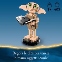 LEGO Harry Potter 76421 Dobby L'Elfo Domestico - Harry Potter, LEGO